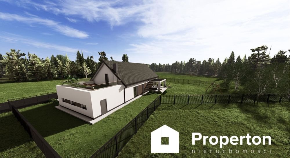 Działka 1248 m² z projektem domu i WZ w Nowym Aleksandrowie Nowe Aleksandrowo, Spacerowa  1 248m2 Foto 1