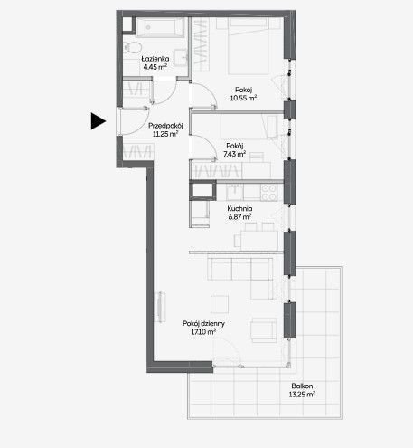 Mieszkanie dwupokojowe na sprzedaż Warszawa, Włochy, Raków, Fajansowa  58m2 Foto 1