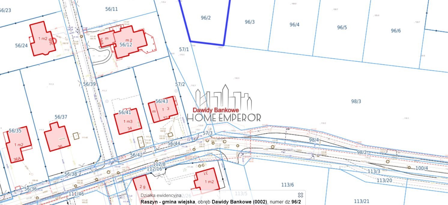 Działka budowlana na sprzedaż Dawidy Bankowe, Dzwonkowa  1 149m2 Foto 3