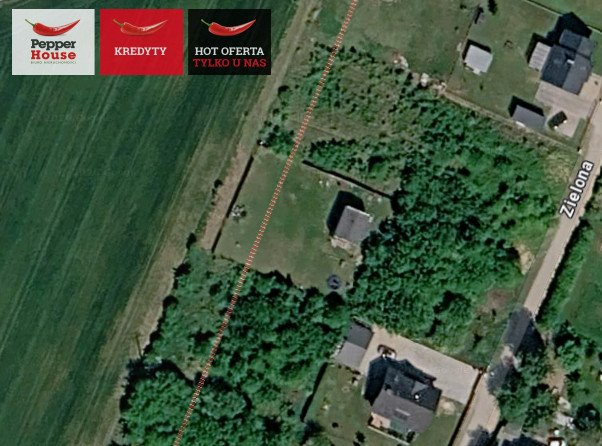 Zapraszam do zakupu działki 834 m² w spokojnej okolicy Strzelna Strzelno, Zielona  834m2 Foto 1