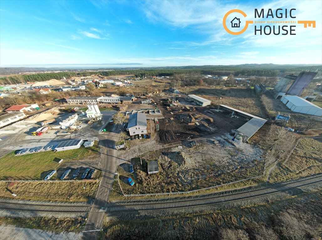 Działka przemysłowa 12 471 m² z biurem i infrastrukturą Lębork, Wicka Rogali  12 471m2 Foto 1