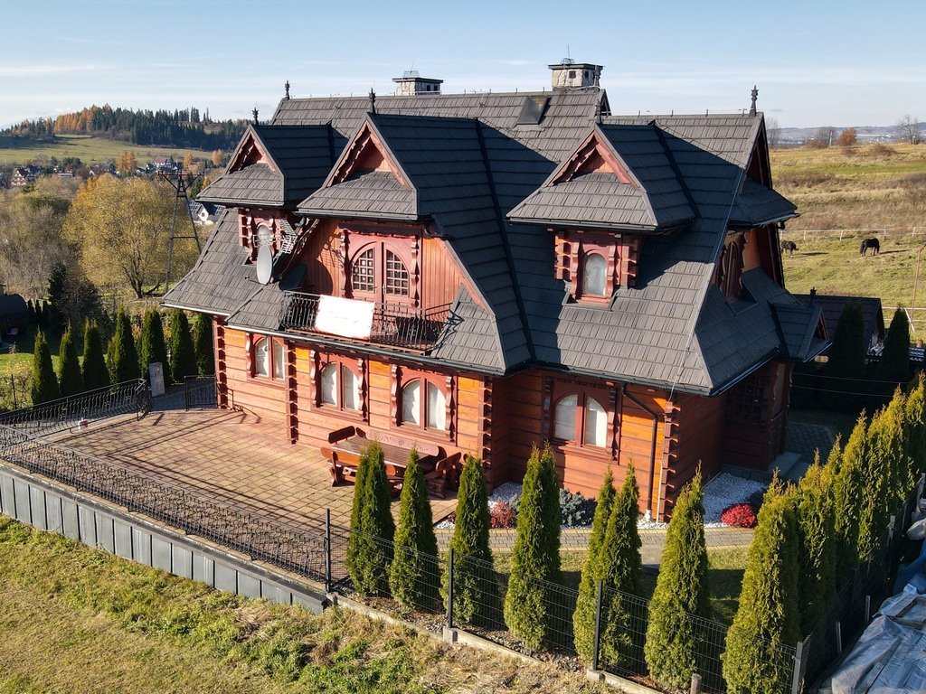 Dom z widokiem na Tatry, 160 m2, garaż, taras Szaflary  160m2 Foto 1