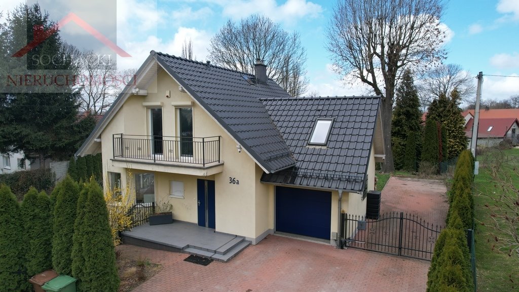 Przestronny dom 243 m² z garażem i ogrzewaniem pompa ciepła Jerzmanki  243m2 Foto 1