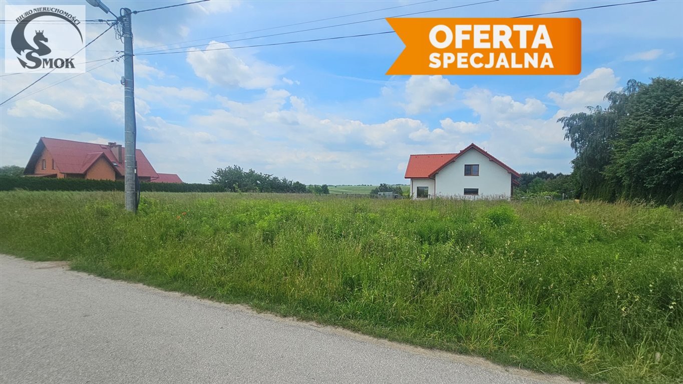 Działka budowlana 1100 m² w Rzeplinie – media, asfalt, spokojna okolica Rzeplin  1 100m2 Foto 1