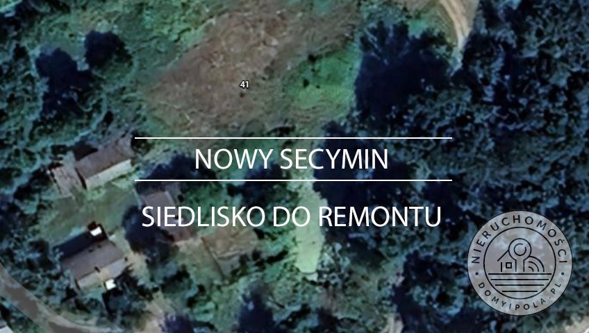 Do sprzedania dom z potencjałem 4 900 m² w Nowym Secyminie Nowy Secymin  4 900m2 Foto 1