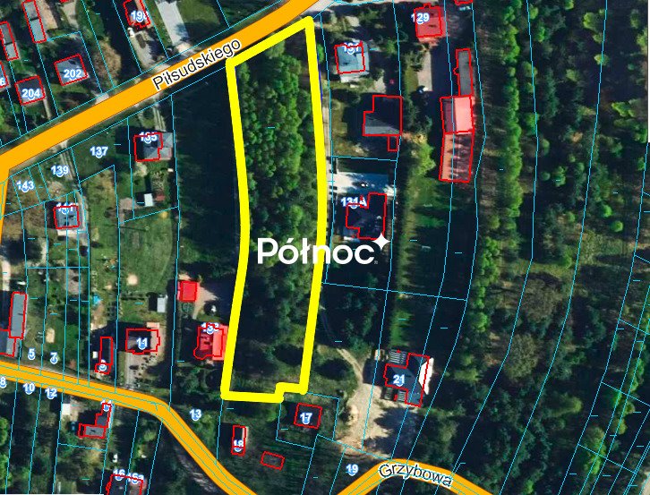 Zapraszam do zakupu działki 5293 m² pod zabudowę w Radomsku Radomsko, Piłsudskiego  5 293m2 Foto 1