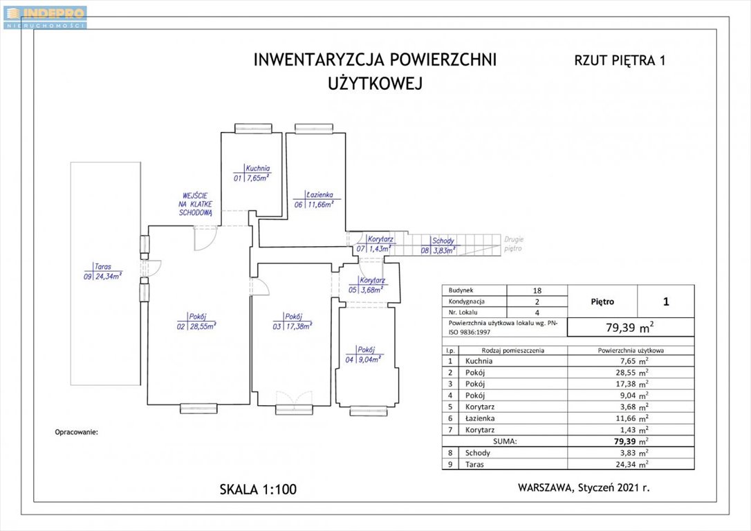 Mieszkanie na sprzedaż Warszawa, Mokotów, Narbutta  238m2 Foto 4