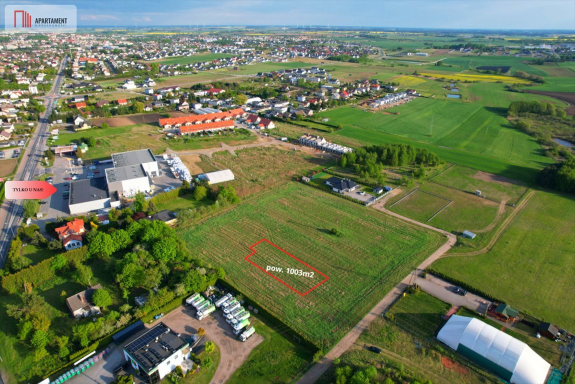 Działka 1003 m² z mediami i warunkami zabudowy (Karolewo) Karolewo  1 003m2 Foto 1