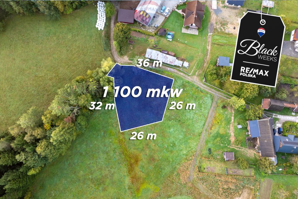 Działka rekreacyjna na sprzedaż Rokiciny Podhalańskie  1 100m2 Foto 1