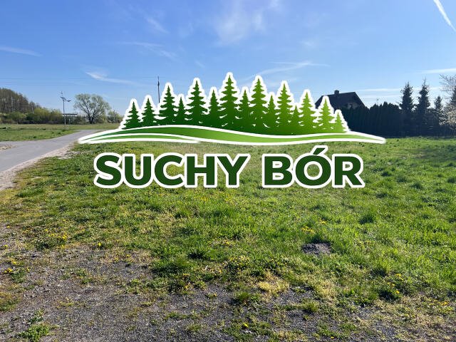 Działka budowlana 969 m² w spokojnej okolicy Suchy Bór Suchy Bór, Niezapominajek  969m2 Foto 1