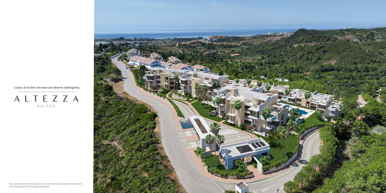 Nowoczesny apartament z widokiem na morze i góry Hiszpania, Marbella  121m2 Foto 1