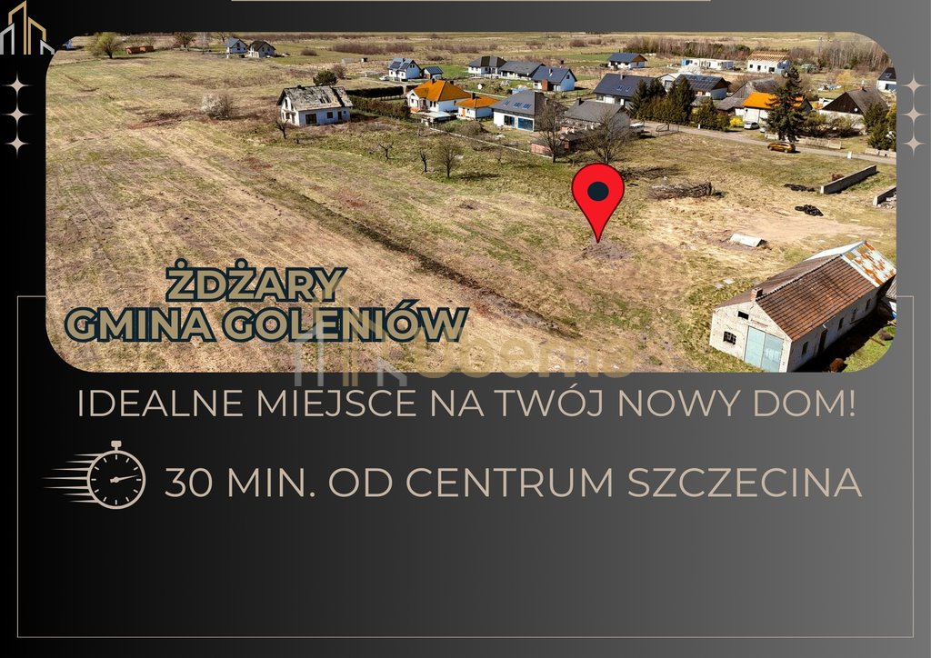 Działka 2006 m² w Żdżarach – idealna pod dom marzeń Żdżary  2 006m2 Foto 1
