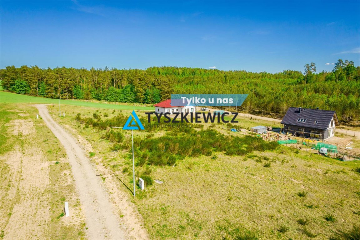 Działka 1300 m² pod dom w Dębnicy Kaszubskiej z mediami Dębnica Kaszubska  1 300m2 Foto 1