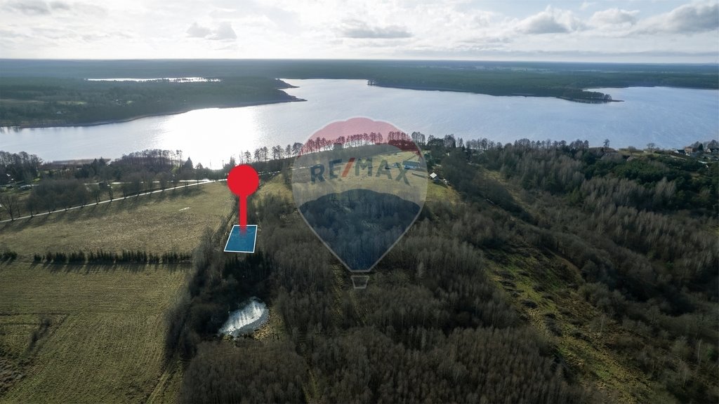 Działka 1013 m² pod zabudowę jednorodzinną blisko jeziora Pile Piława  1 013m2 Foto 1