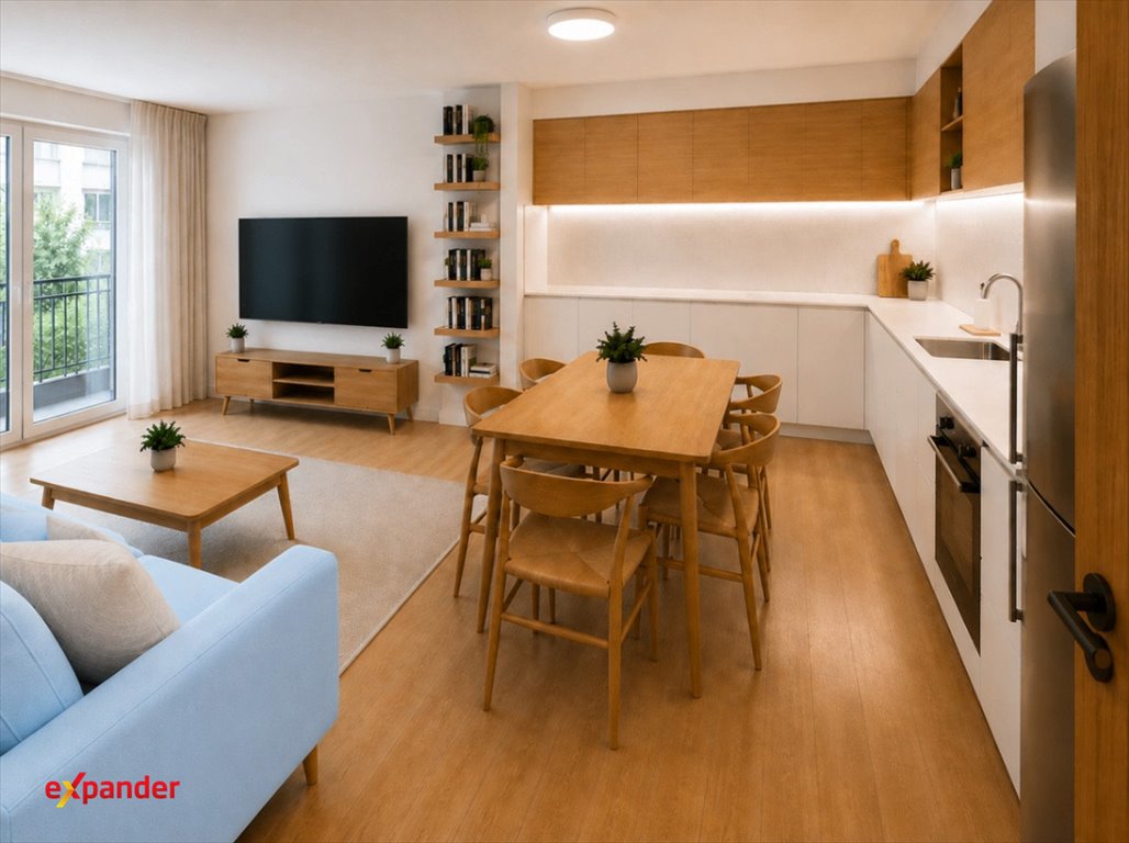 Do sprzedania nowoczesne 2-pokojowe mieszkanie 42 m² z loggią Poznań, Starołęka-Minikowo-Marlewo, Unii Lubelskiej  42m2 Foto 1