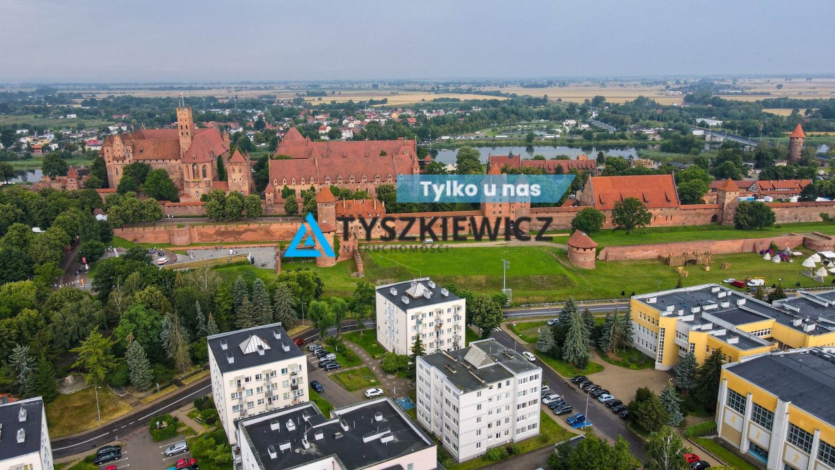 Mieszkanie trzypokojowe na sprzedaż Malbork, Gabriela Narutowicza  43m2 Foto 1