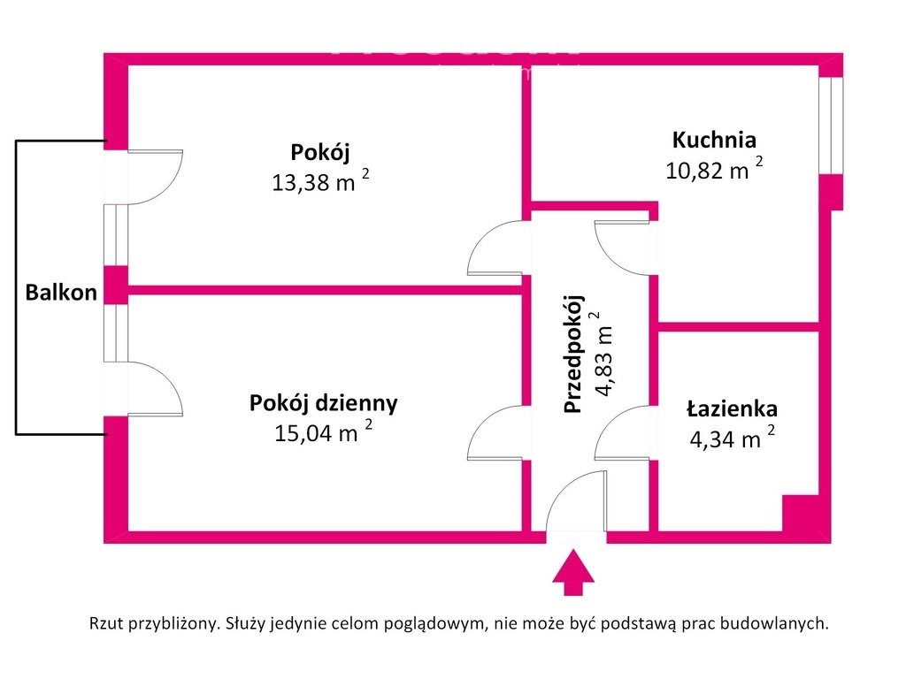 Mieszkanie dwupokojowe na sprzedaż Poznań, Wilda, Jana Umińskiego  49m2 Foto 11