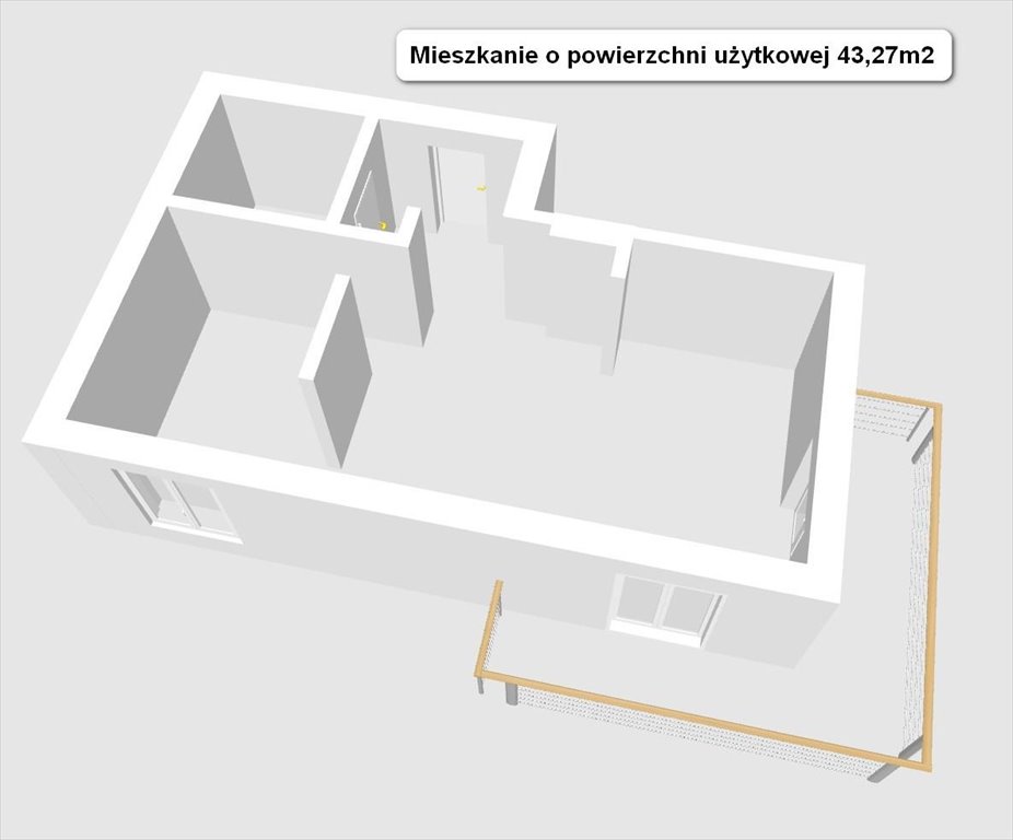 Mieszkanie dwupokojowe na sprzedaż Przemyśl, Żołnierzy I Armii Wojska Polskiego  34m2 Foto 11