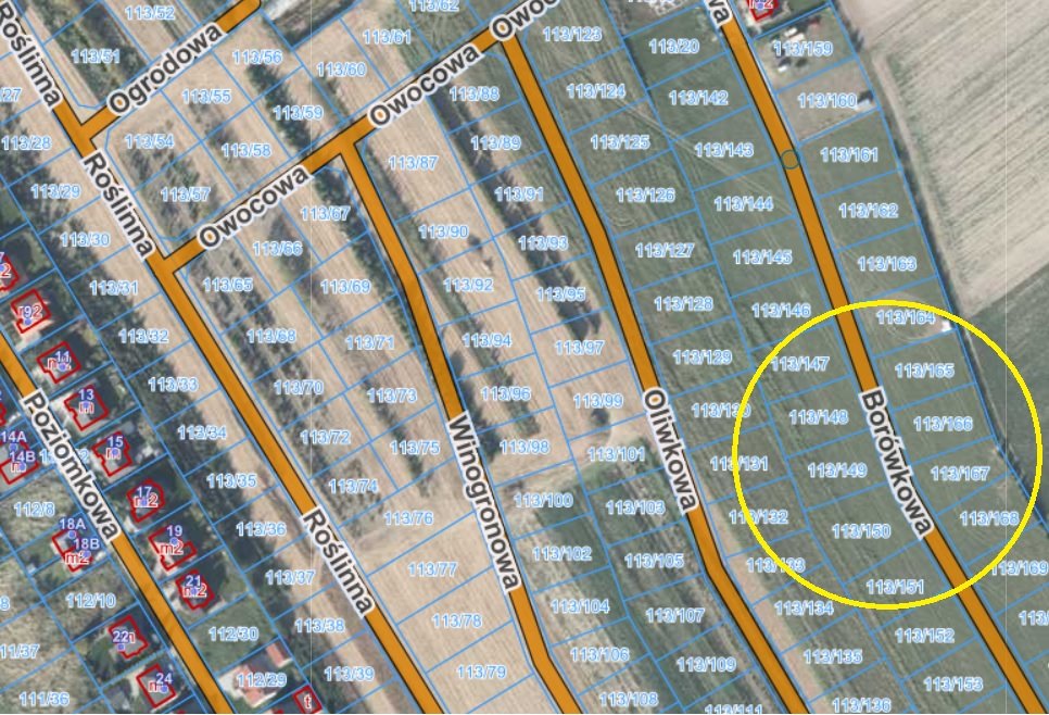 Na sprzedaż działka 770 m² w Gowarzewie z planem zabudowy Gowarzewo, Gowarzewo, Borówkowa  770m2 Foto 1