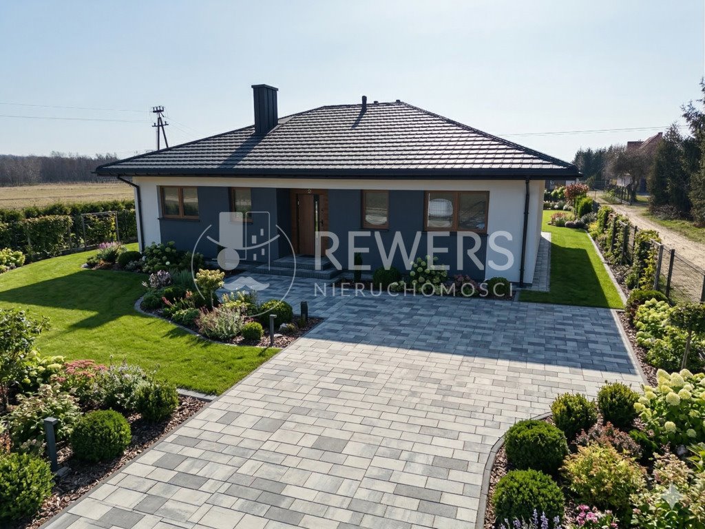 Nowoczesny dom z dużą działką, energooszczędny, gotowy do wykończenia Kamionka  127m2 Foto 1