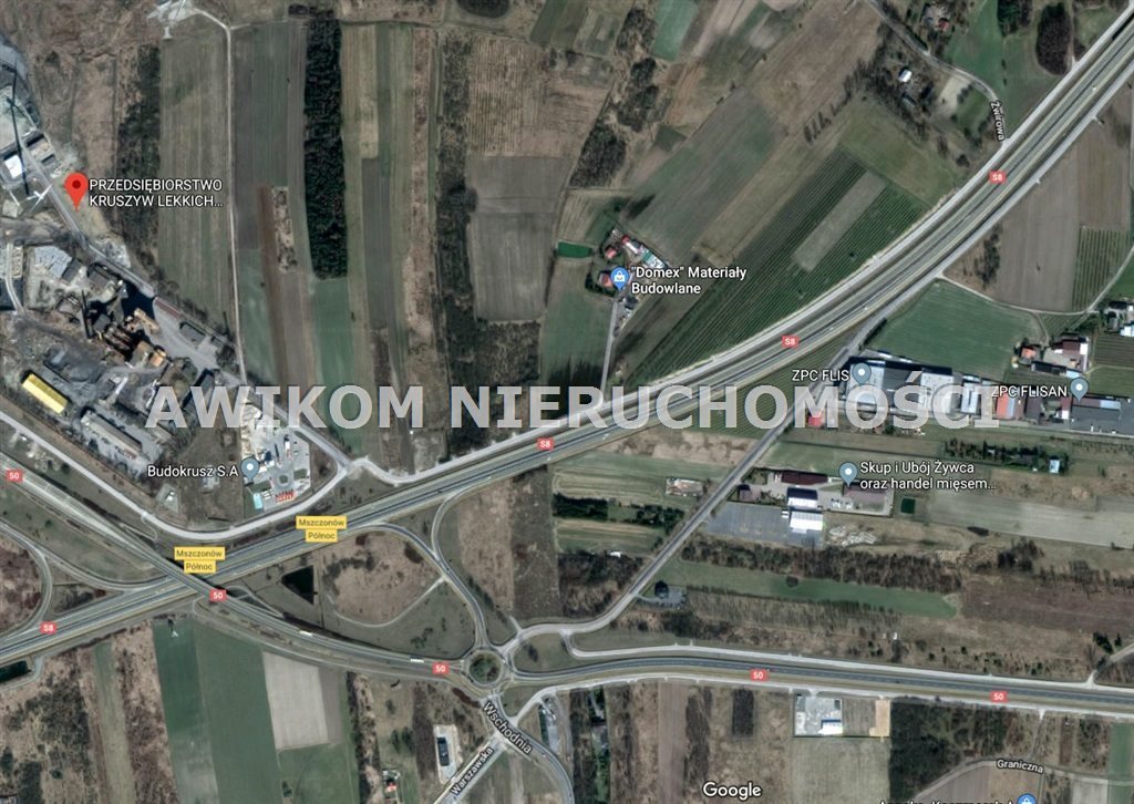 Działka inwestycyjna 21 741 m² z pozwoleniem na budowę Mszczonów  21 741m2 Foto 1