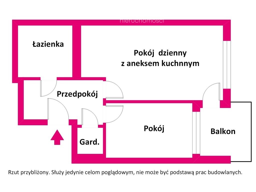 Mieszkanie dwupokojowe na sprzedaż Warszawa, Białołęka, Skarbka z Gór  44m2 Foto 8