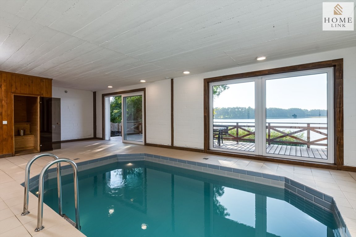 Nowy dom nad jeziorem Dłużec z własną plażą i dochodem Dłużec  372m2 Foto 1