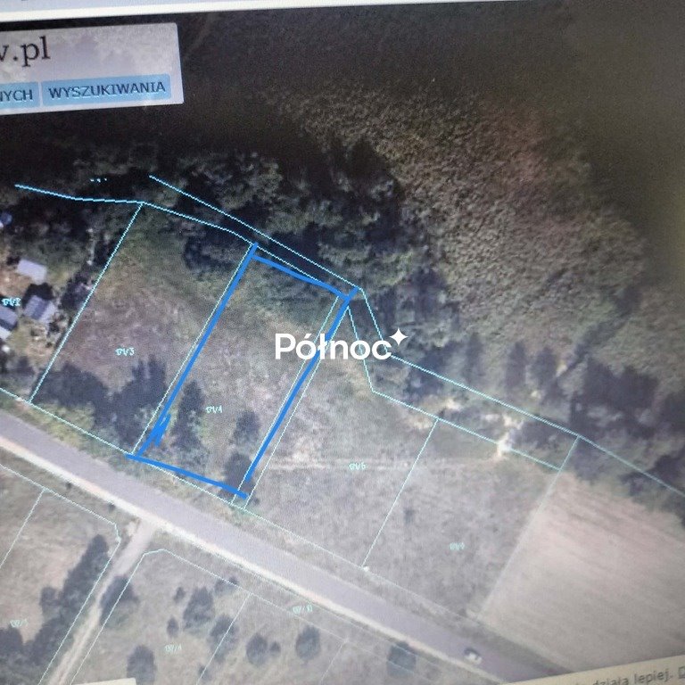 Działka nad Jeziorem Goreńskim 1245 m² – idealna na wypoczynek Goreń Duży  1 245m2 Foto 1