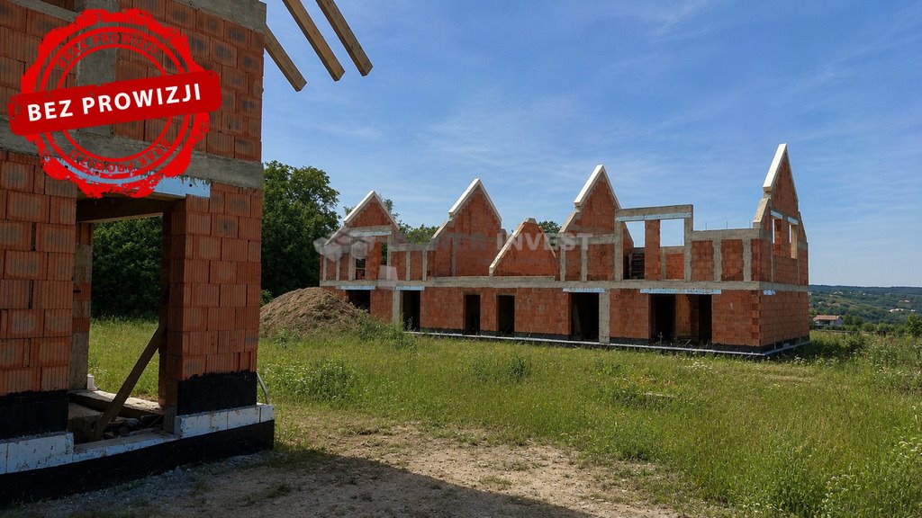Nowoczesny bliźniak 112 m2 z garażem i dużym strychem Wielka Wieś, Krakowska  112m2 Foto 1