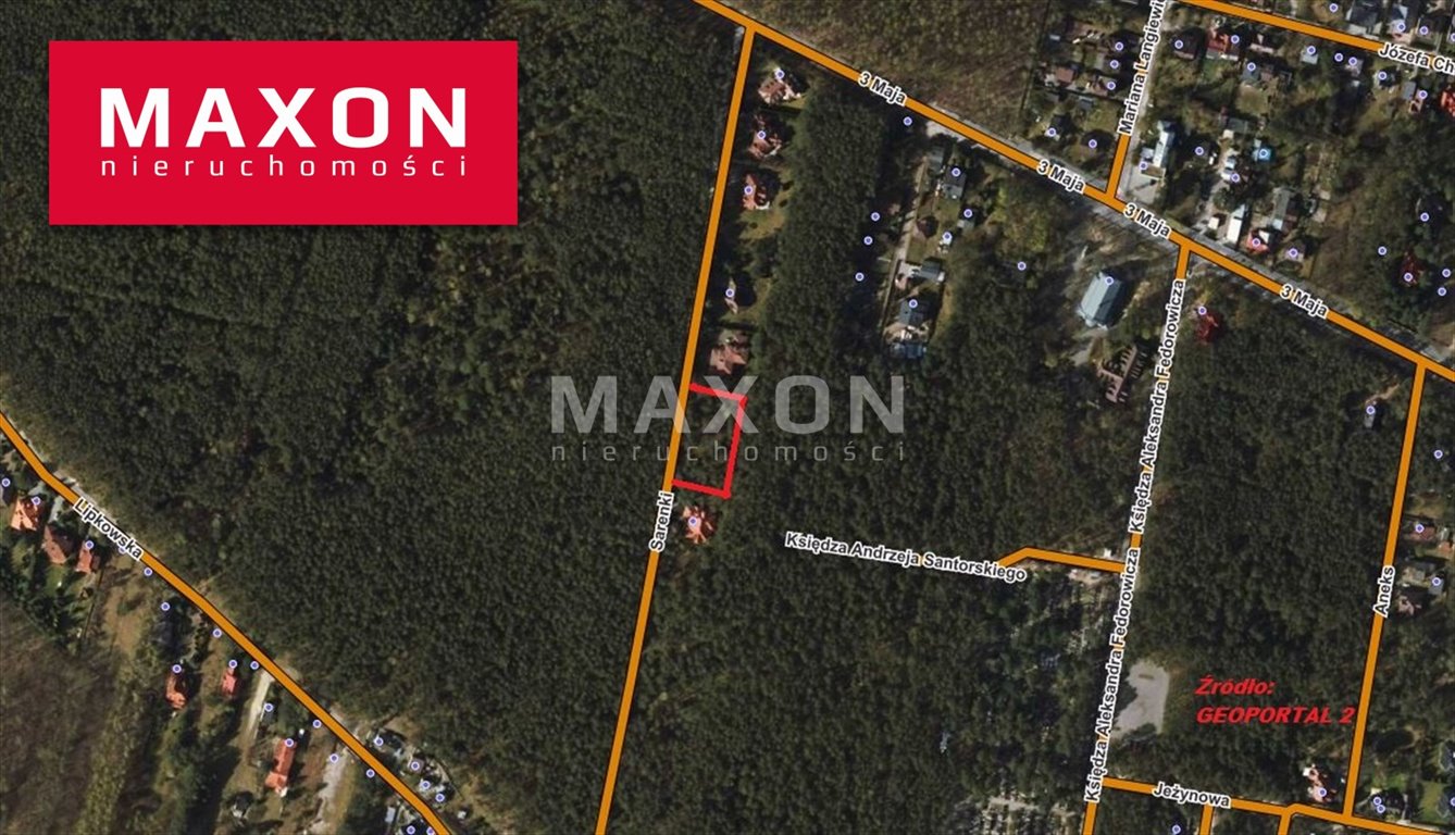 Działka budowlana na sprzedaż Laski, Truskaw  3 000m2 Foto 1