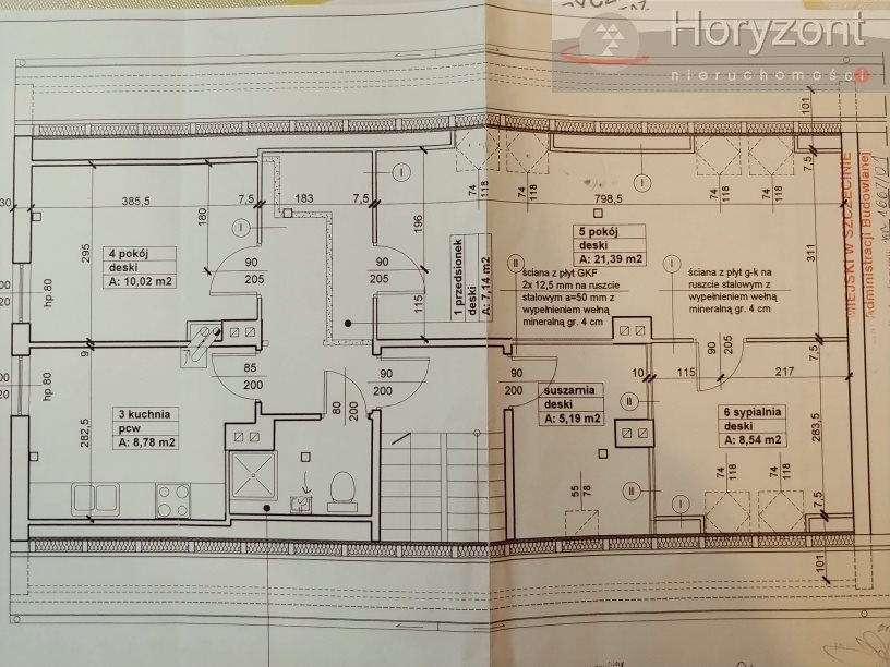 Mieszkanie na sprzedaż Szczecin, Żelechowa, Hoża  58m2 Foto 19