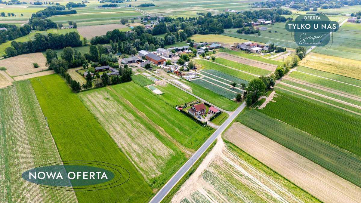 Działka budowlana na sprzedaż Wójcice  1 600m2 Foto 1