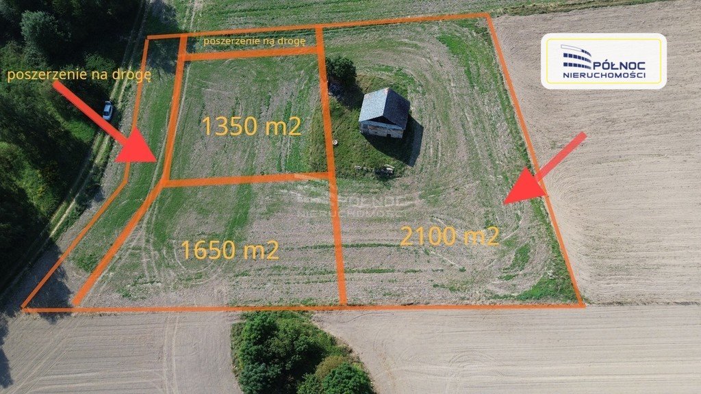 Działka budowlana na sprzedaż Suszki  2 100m2 Foto 1