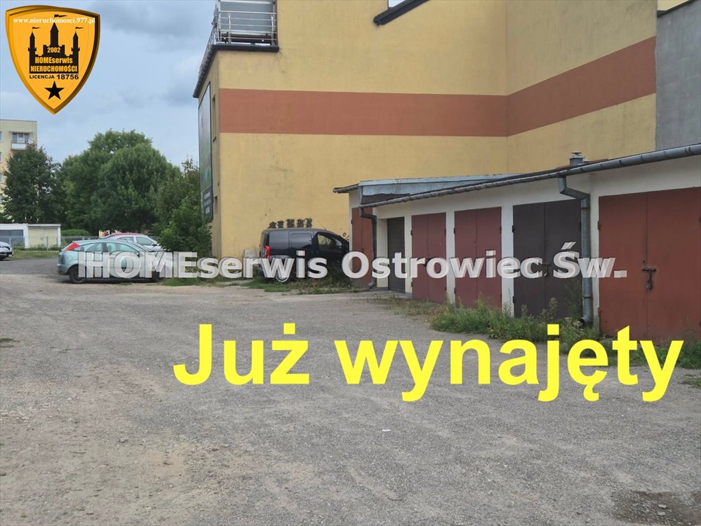 Garaż murowany 16,60 m2 w centrum Ostrowca Świętokrzyskiego: Ostrowiec Świętokrzyski Centrum