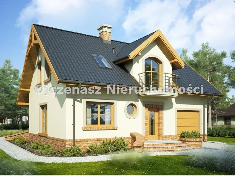 Nowoczesny dom w stanie surowym z garażem i dużą działką Władysławowo  124m2 Foto 1