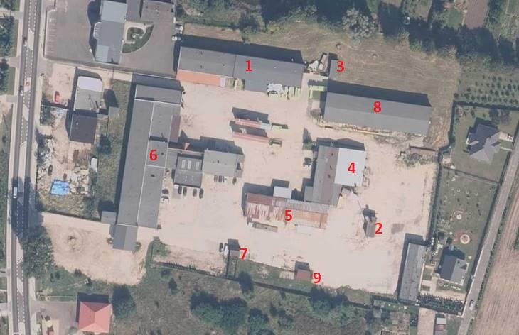 Polecam magazyn na sprzedaż 2,84 ha z biurem i funkcją produkcyjną Łochocin  28 361m2 Foto 1