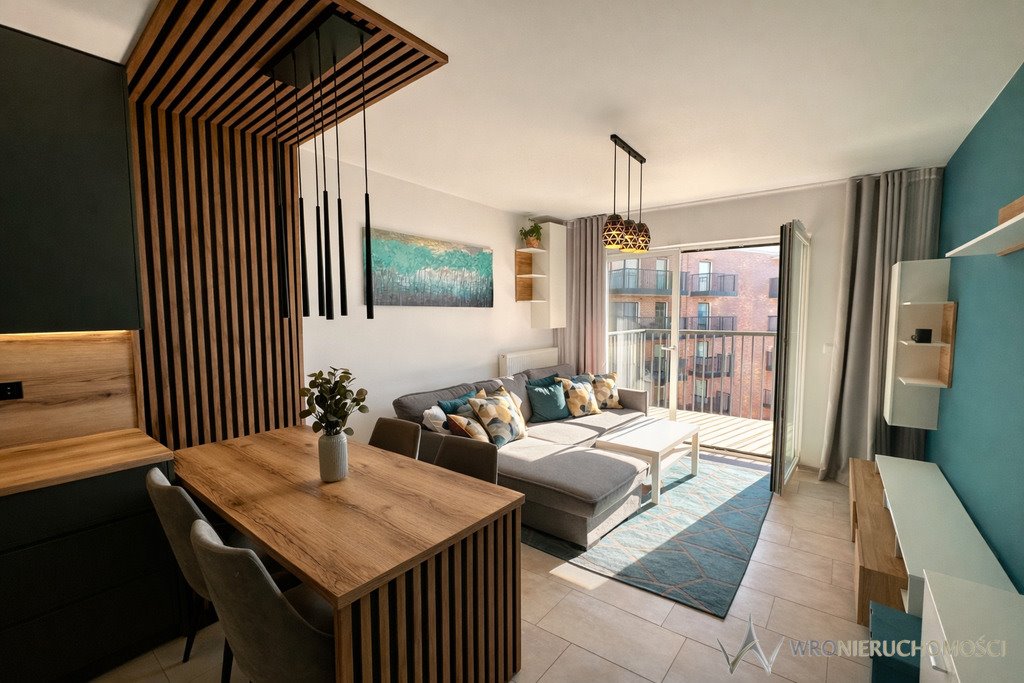 Nowoczesne 53m2 z tarasem, pełne wyposażenie, ciche Wrocław, Różanka, Różanka, Młynarska  53m2 Foto 1