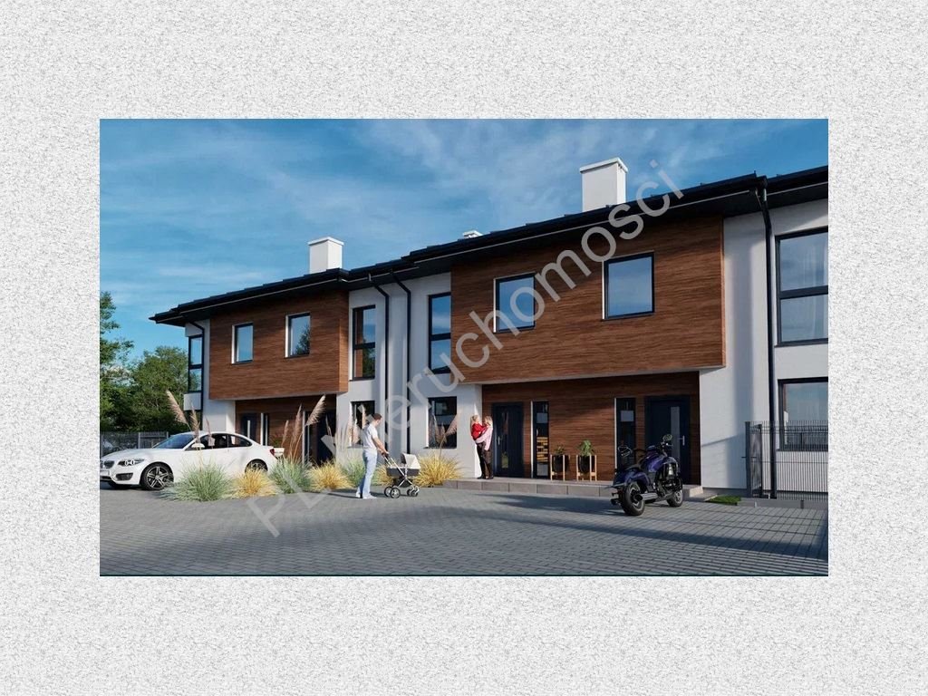 Nowoczesny dom 92 m2 z ogrzewaniem podłogowym i indywidualnym ogrodzeniem Grodzisk Mazowiecki  92m2 Foto 1