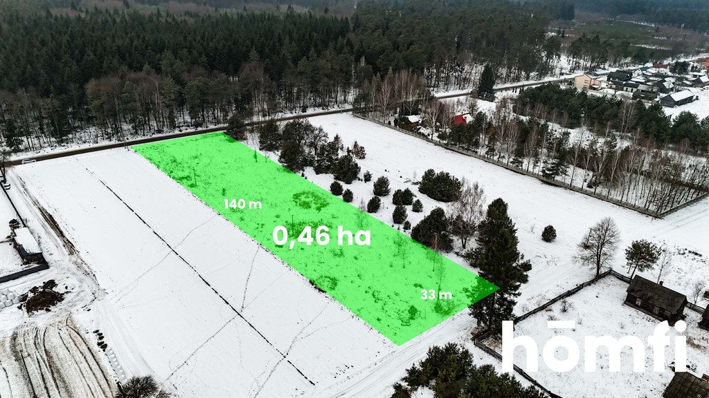 Do sprzedania działka 4656 m² w Stokach - idealna pod dom lub inwestycję Stoki  4 656m2 Foto 1