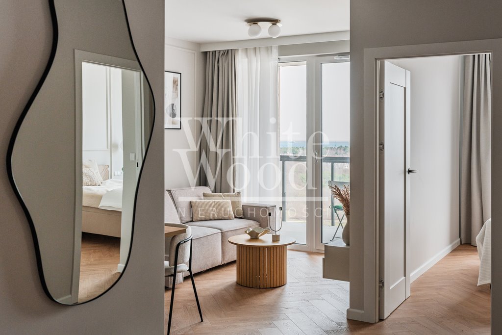 Nowoczesne 3-pokojowe mieszkanie z panoramicznym widokiem na morze Gdańsk, Przymorze, Jagiellońska  66m2 Foto 1