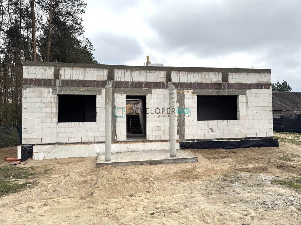 Do sprzedania dom w budowie na dużej działce 135 m² w Sosna-Kicki Sosna-Kicki  135m2 Foto 1