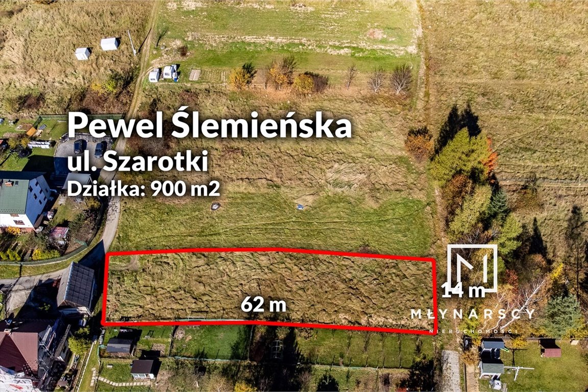 Działka budowlana na sprzedaż Pewel Ślemieńska  900m2 Foto 12