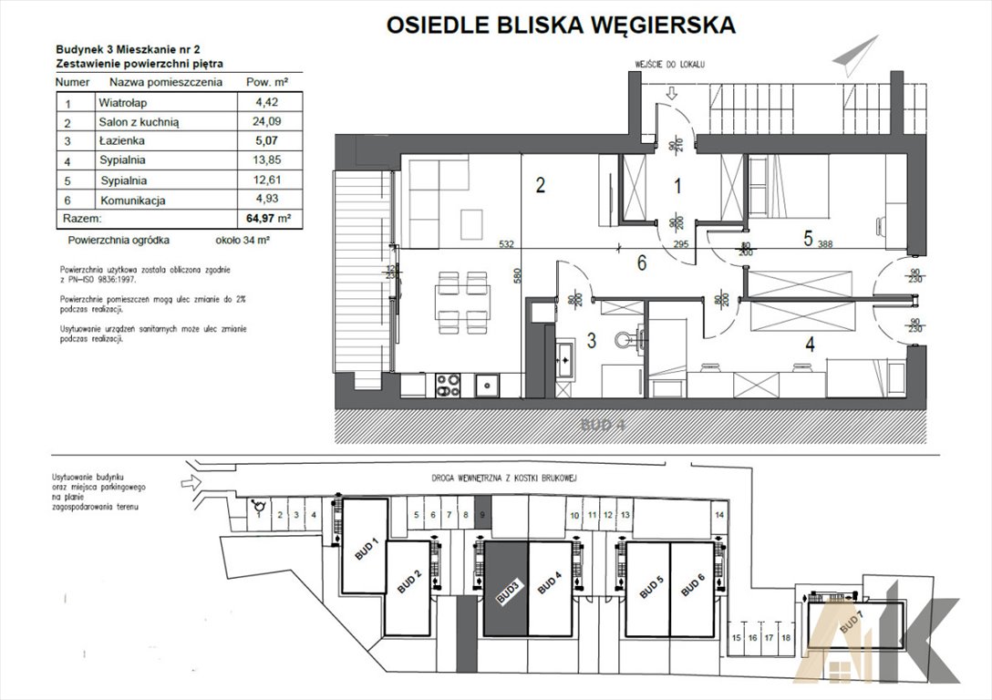 Mieszkanie na sprzedaż Nowy Sącz, Węgierska  65m2 Foto 7