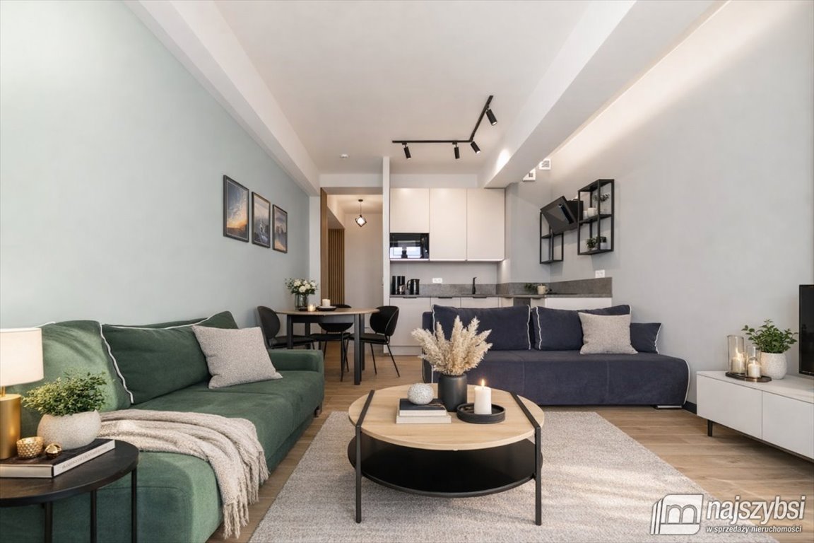 Apartament z panoramicznym widokiem na zalew, balkon, wykończony Dziwnówek  32m2 Foto 1