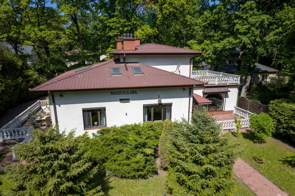 Ekskluzywna willa z historią, 440 m², ogród i garaż Milanówek, Chrzanowska  440m2 Foto 1