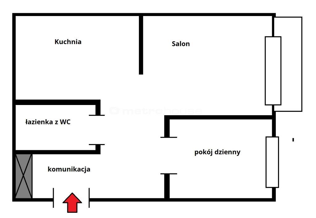 Mieszkanie dwupokojowe na sprzedaż Siedlce, Woszczerowicza  37m2 Foto 10