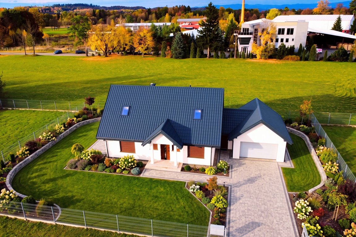Nowoczesny dom 138 m² z widokiem na Śnieżkę (Miłków) Miłków, Wiśniowa 26  138m2 Foto 1