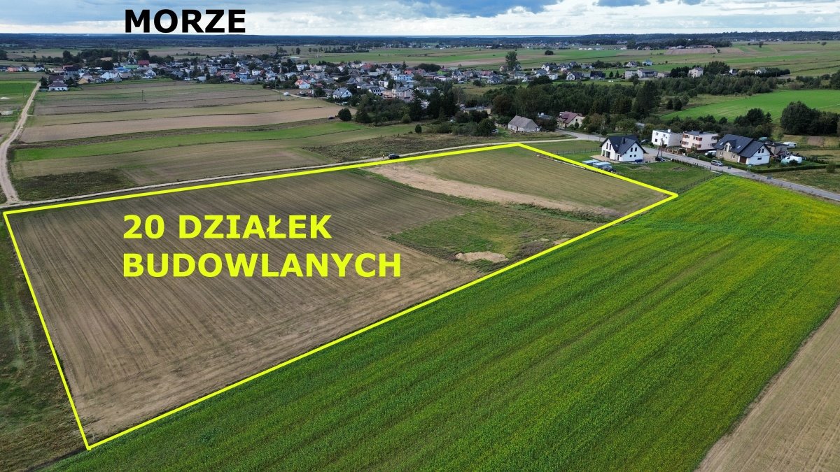 Działka budowlana na sprzedaż Władysławowo  1 000m2 Foto 1
