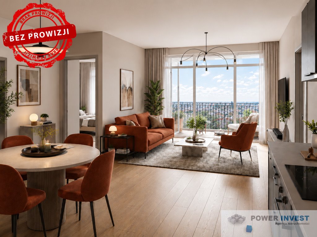 Do sprzedania nowoczesne 3-pokojowe mieszkanie 62,45 m² z balkonem w Prądniku Czerwonym Kraków, Prądnik Czerwony, Prądnik Czerwony, Strzelców  62m2 Foto 1