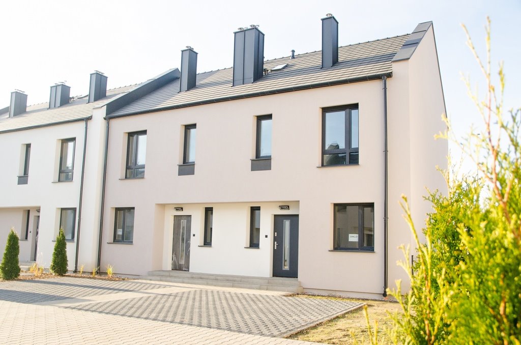 Dom 82m² z ogródkiem na osiedlu w Skórzewie Skórzewo  82m2 Foto 1